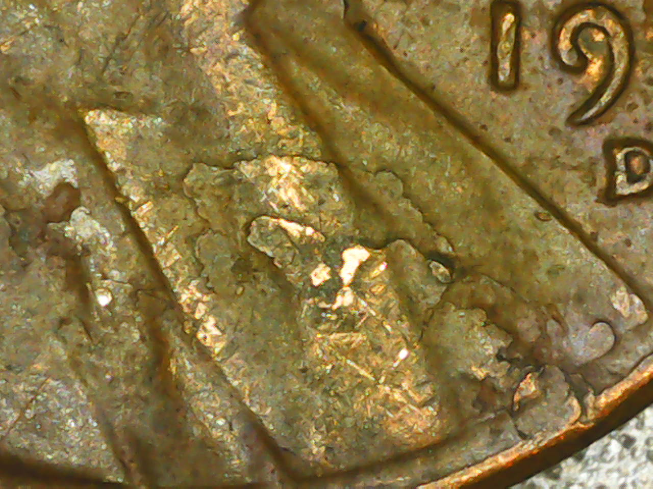 1958-Lincoln-Penny-With-Craters